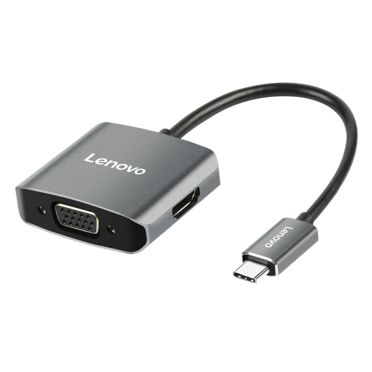 Convertitore originale Lenovo C02 da USB-C / Type-C a HDMI + VGA Convertitore originale Lenovo C02 da USB-C / Type-C a HDMI + VGA